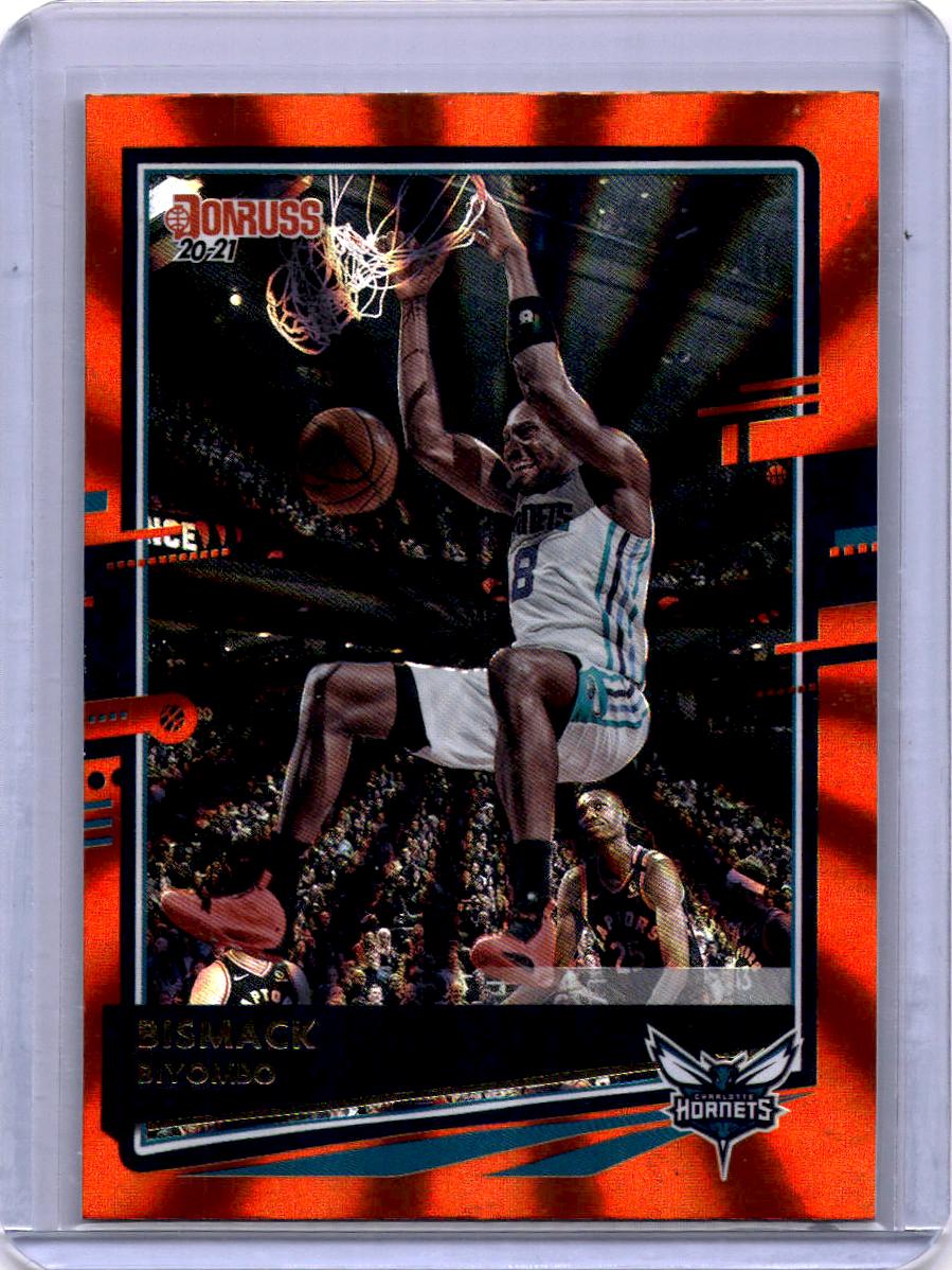 2020-21 Donruss #78 Bismack Biyombo Holo Orange Laser