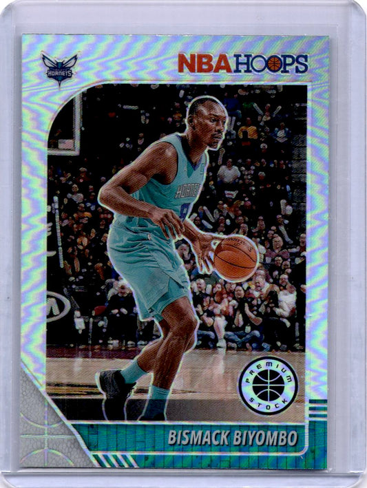 2019-20 Hoops Premium Stock #23 Bismack Biyombo Prizms Silver