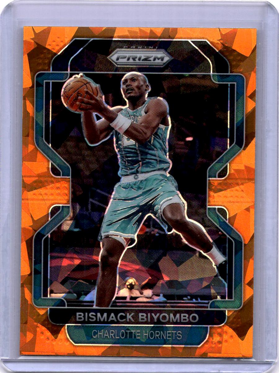 2021-22 Panini Prizm #195 Bismack Biyombo Orange Ice