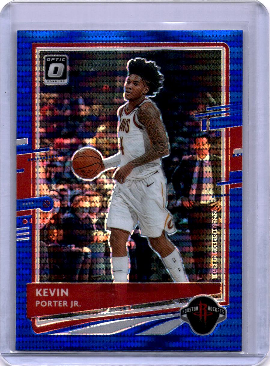 2020-21 Donruss Optic #115 Kevin Porter Jr. Blue Pulsar