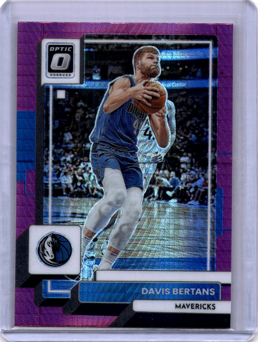 2022-23 Donruss Optic #156 Davis Bertans Purple