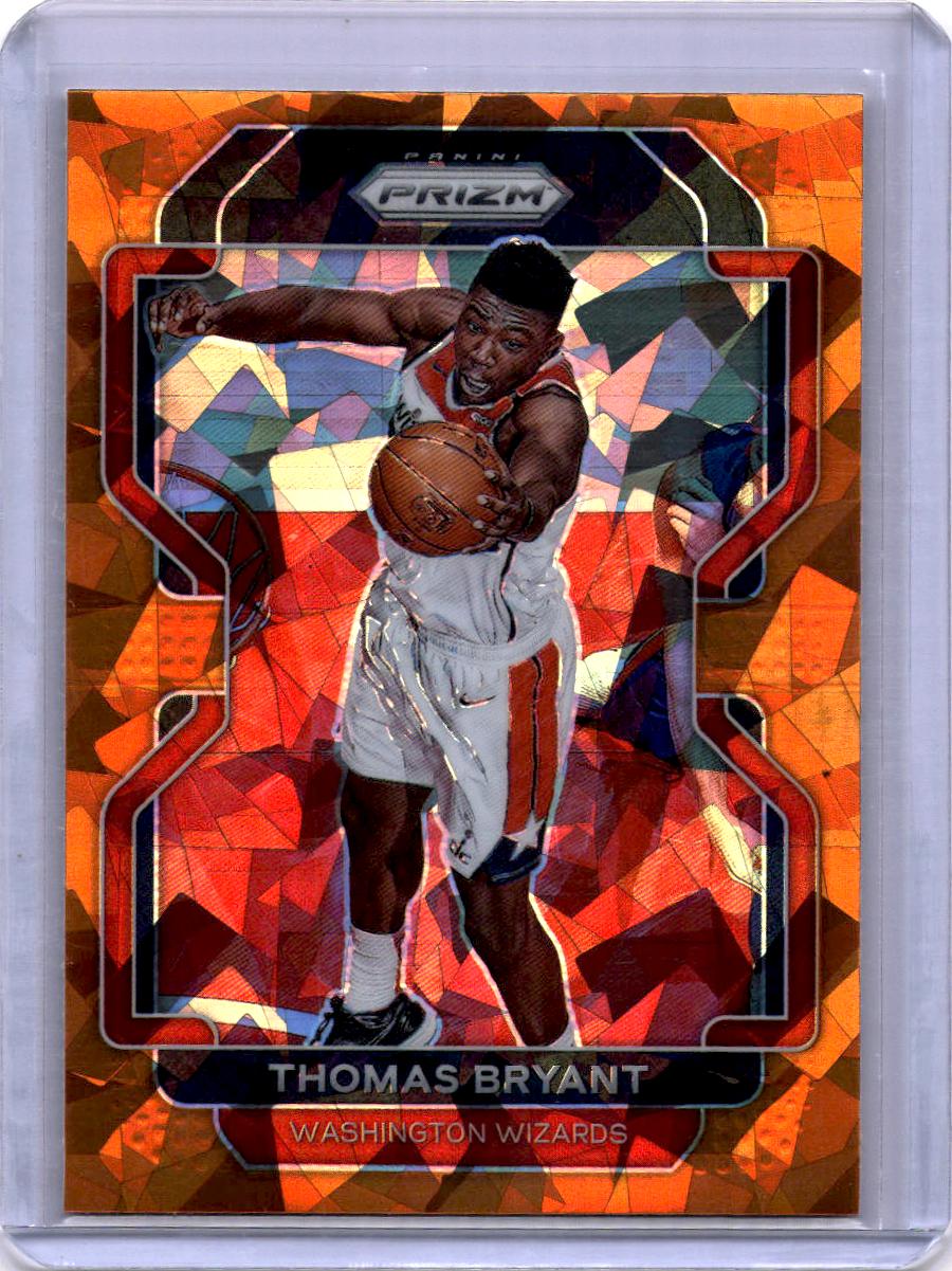 2021-22 Panini Prizm #7 Thomas Bryant Orange Ice