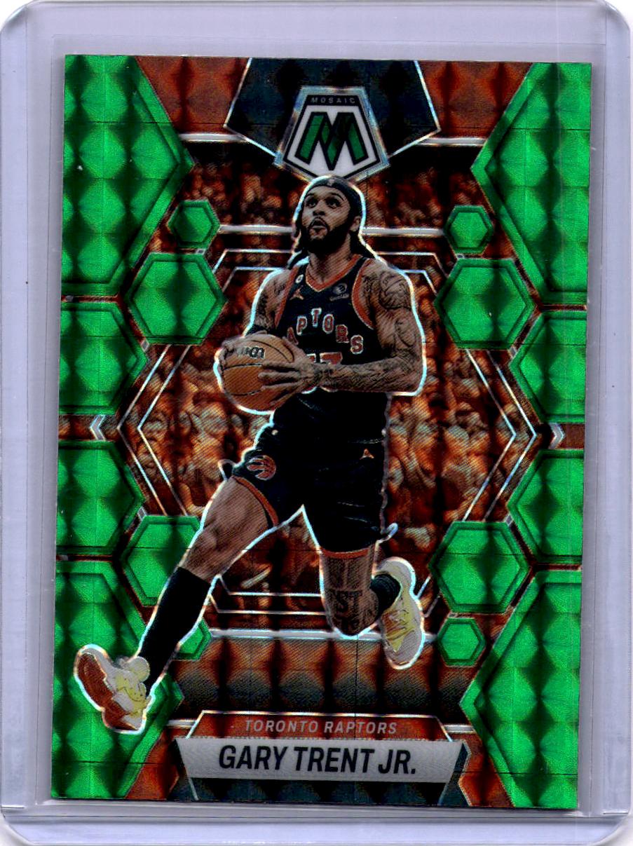 2022-23 Panini Mosaic #17 Gary Trent Jr. Green