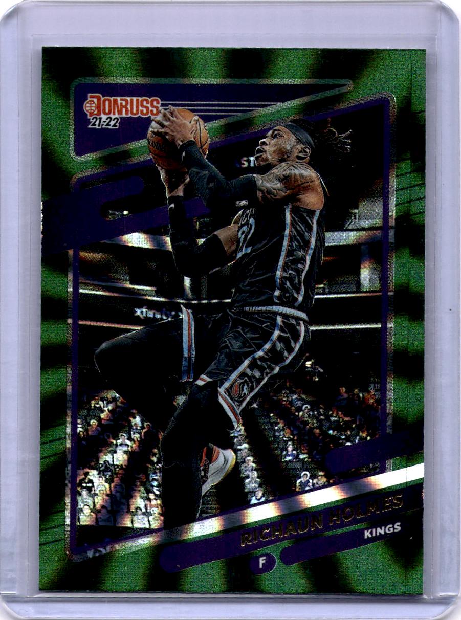 2021-22 Donruss #61 Richaun Holmes Holo Green Laser