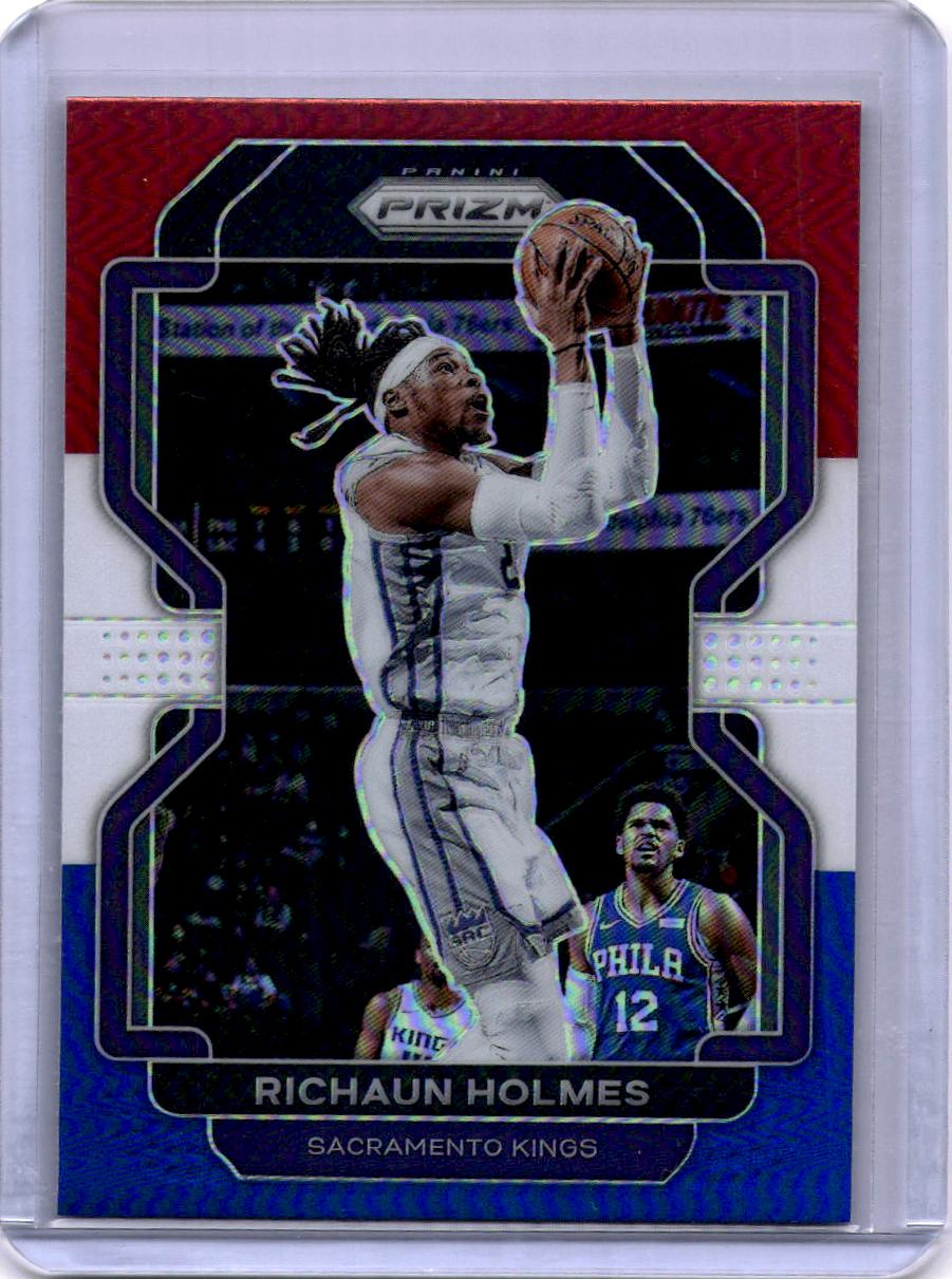 2021-22 Panini Prizm #170 Richaun Holmes Red White and Blue
