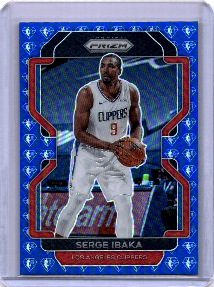 2021-22 Panini Prizm #18 Serge Ibaka NBA 75th Anniversary