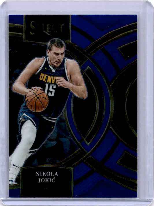 2023-24 Panini Select #169 Nikola Jokic Blue (Retail Base)