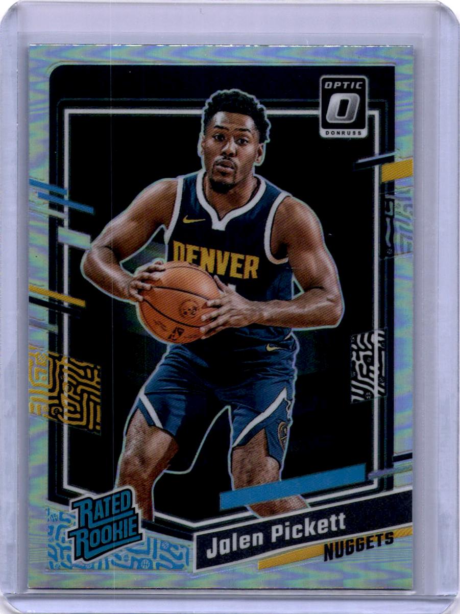 2023-24 Donruss Optic #215 Jalen Pickett Holo