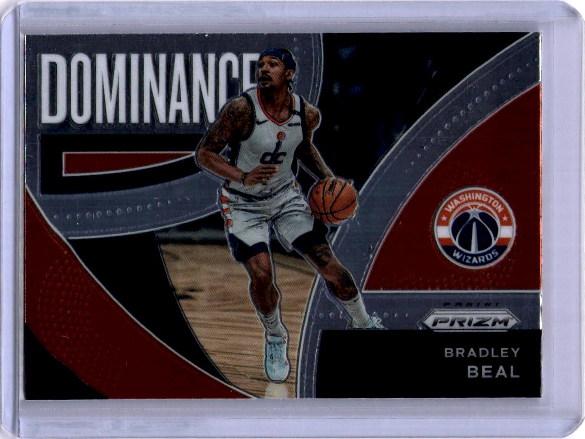 2021-22 Panini Prizm #13 Bradley Beal Dominance