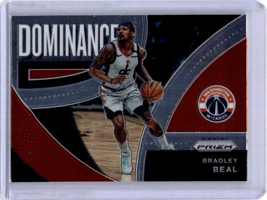 2021-22 Panini Prizm #13 Bradley Beal Dominance