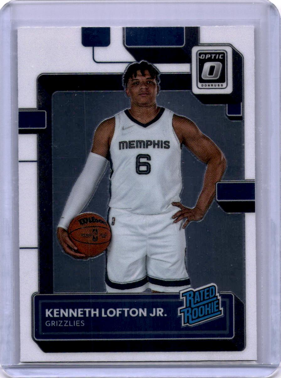 2022-23 Donruss Optic #202 Kenneth Lofton Jr.