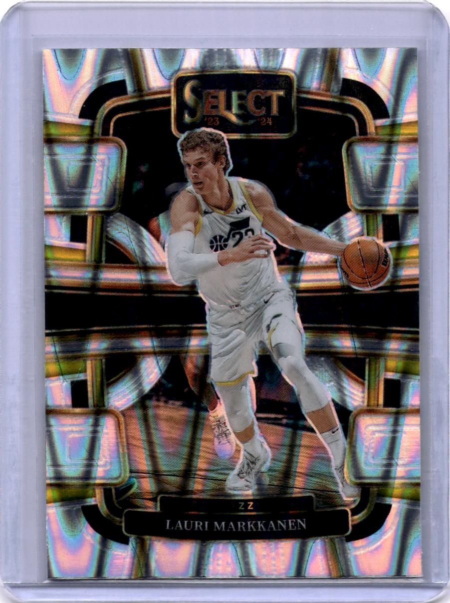 2023-24 Panini Select #19 Lauri Markkanen Tectonic Prizms