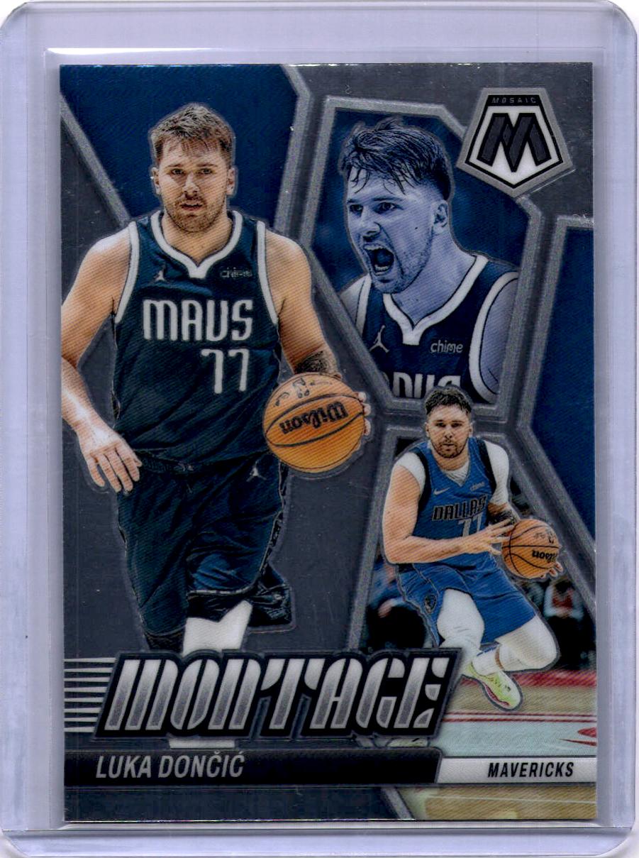 2023-24 Panini Mosaic #5 Luka Doncic Montage
