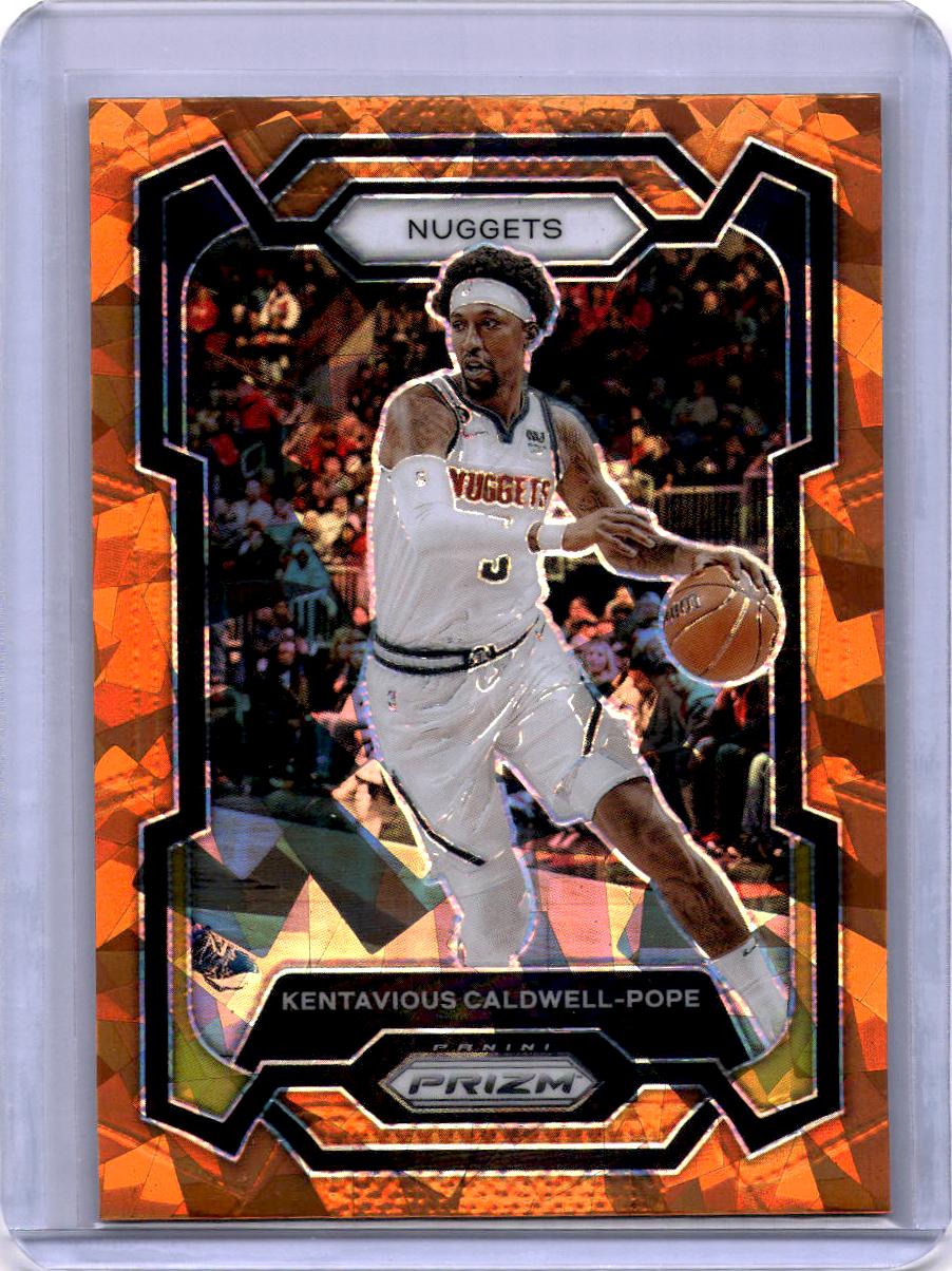 2023-24 Panini Prizm #80 Kentavious Caldwell-Pope Prizms Orange Ice