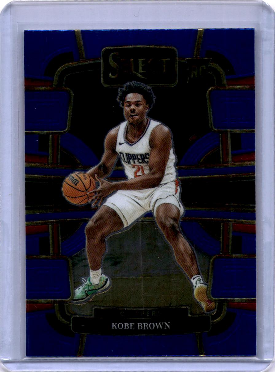 2023-24 Panini Select #79 Kobe Brown Blue (Retail Base)
