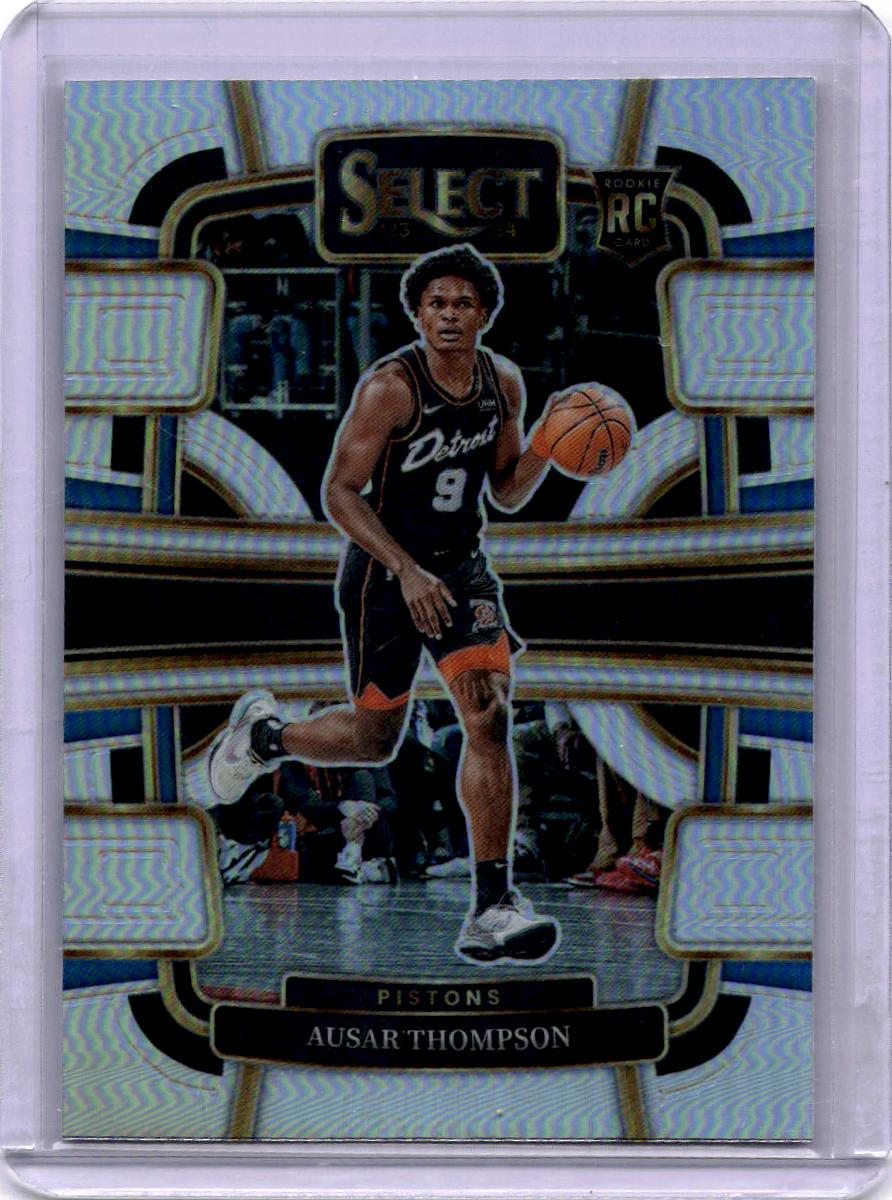 2023-24 Panini Select #95 Ausar Thompson Silver Prizms