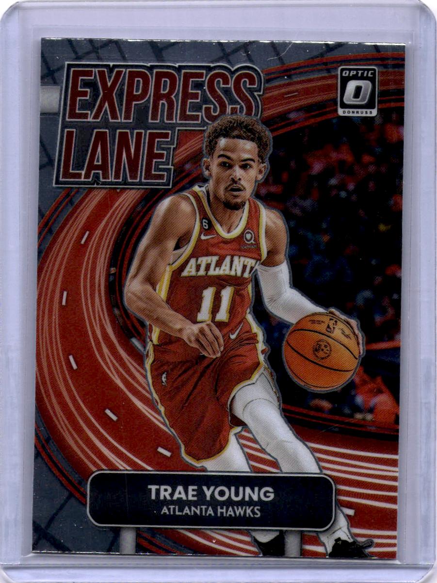 2022-23 Donruss Optic #3 Trae Young Express Lane