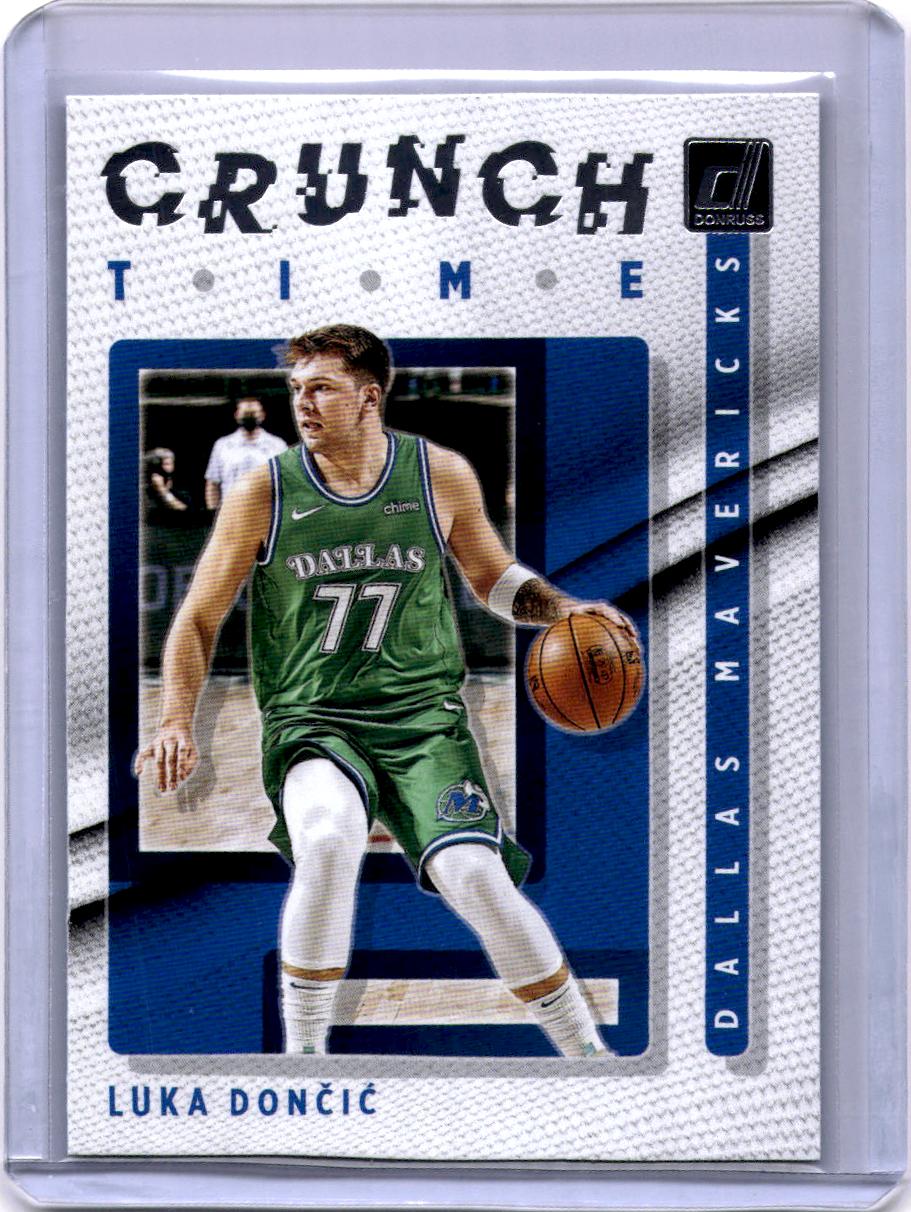2021-22 Donruss #5 Luka Doncic Crunch Time