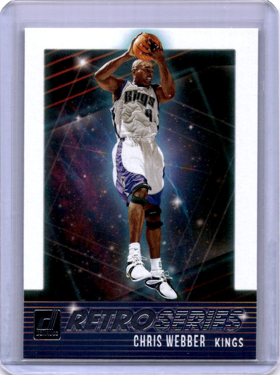 2021-22 Donruss #24 Chris Webber Retro Series Press Proof