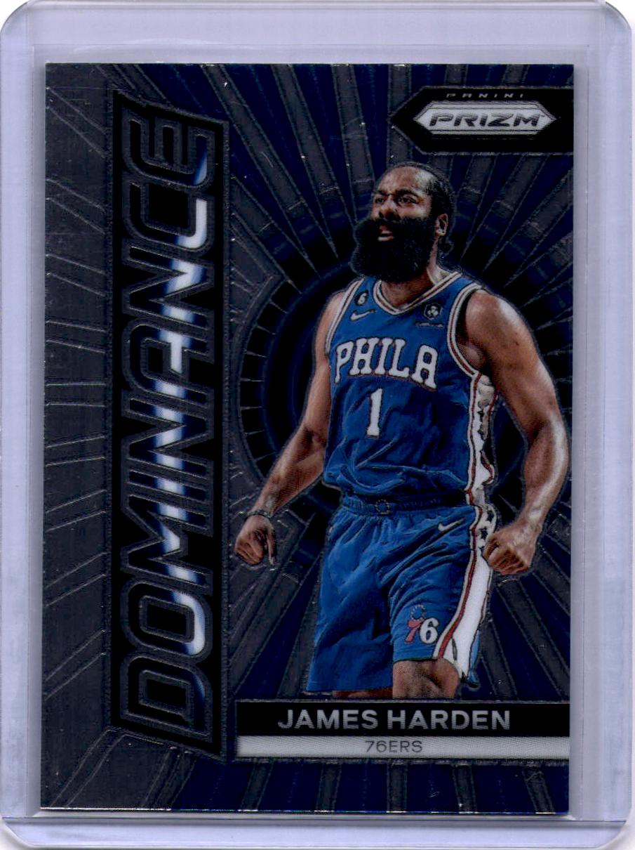 2023-24 Panini Prizm #21 James Harden Dominance