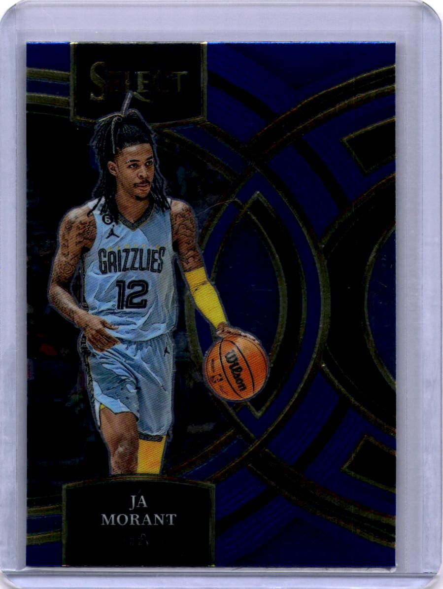 2023-24 Panini Select #136 Ja Morant Blue (Retail Base)
