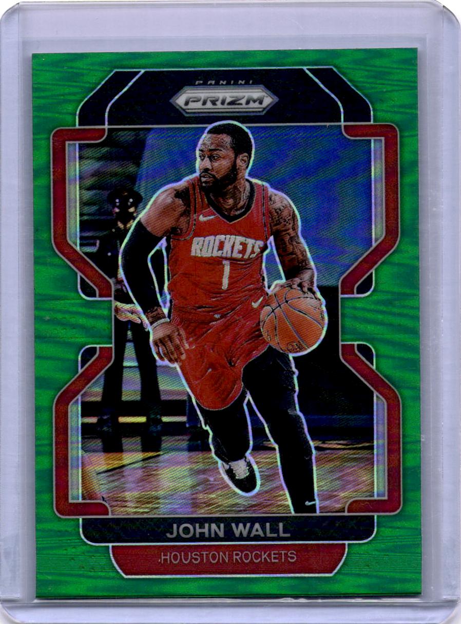 2021-22 Panini Prizm #68 John Wall Green