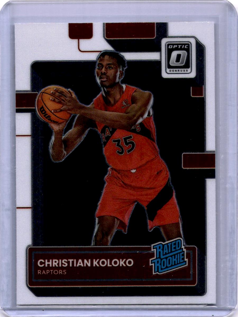 2022-23 Donruss Optic #212 Christian Koloko