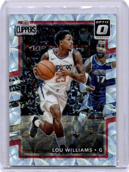 2017-18 Donruss Optic #65 Lou Williams Premium Box Set #/249