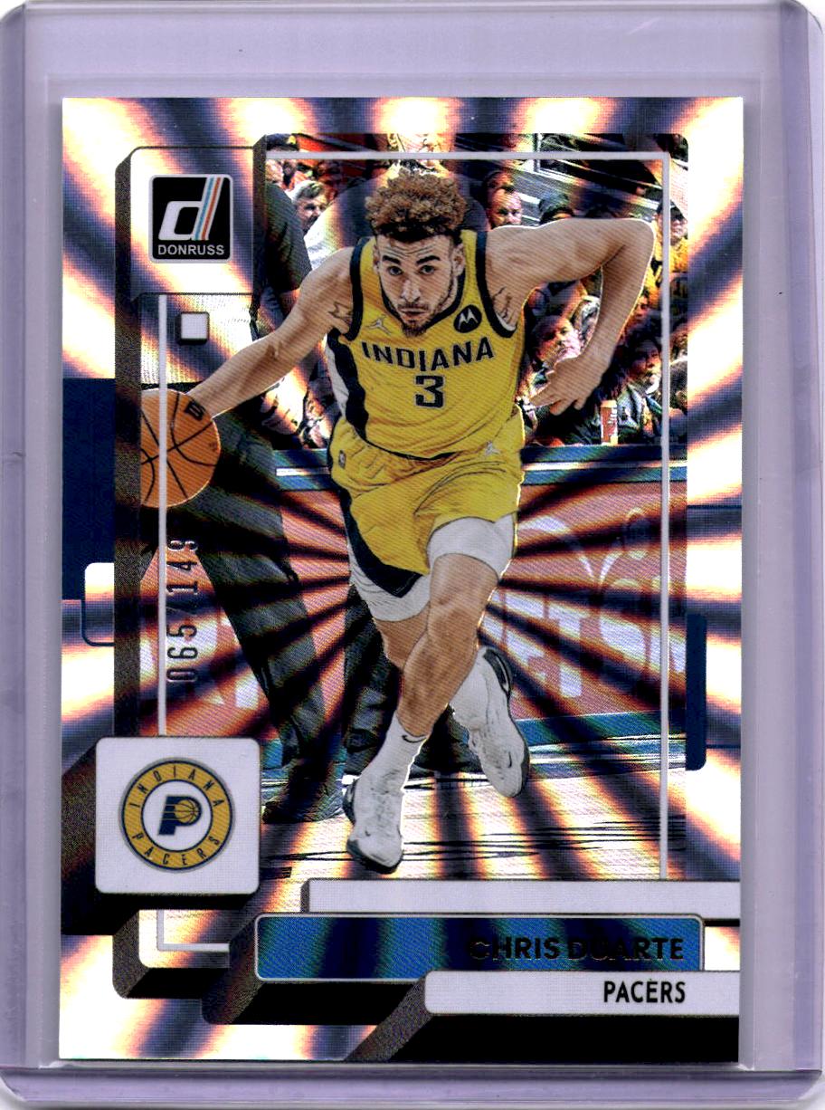 2022-23 Donruss #48 Chris Duarte Holo Laser #/149