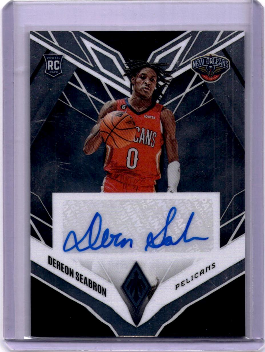 2022-23 Panini Chronicles #PRA-DOS Dereon Seabron Phoenix Rookie Autographs #/99