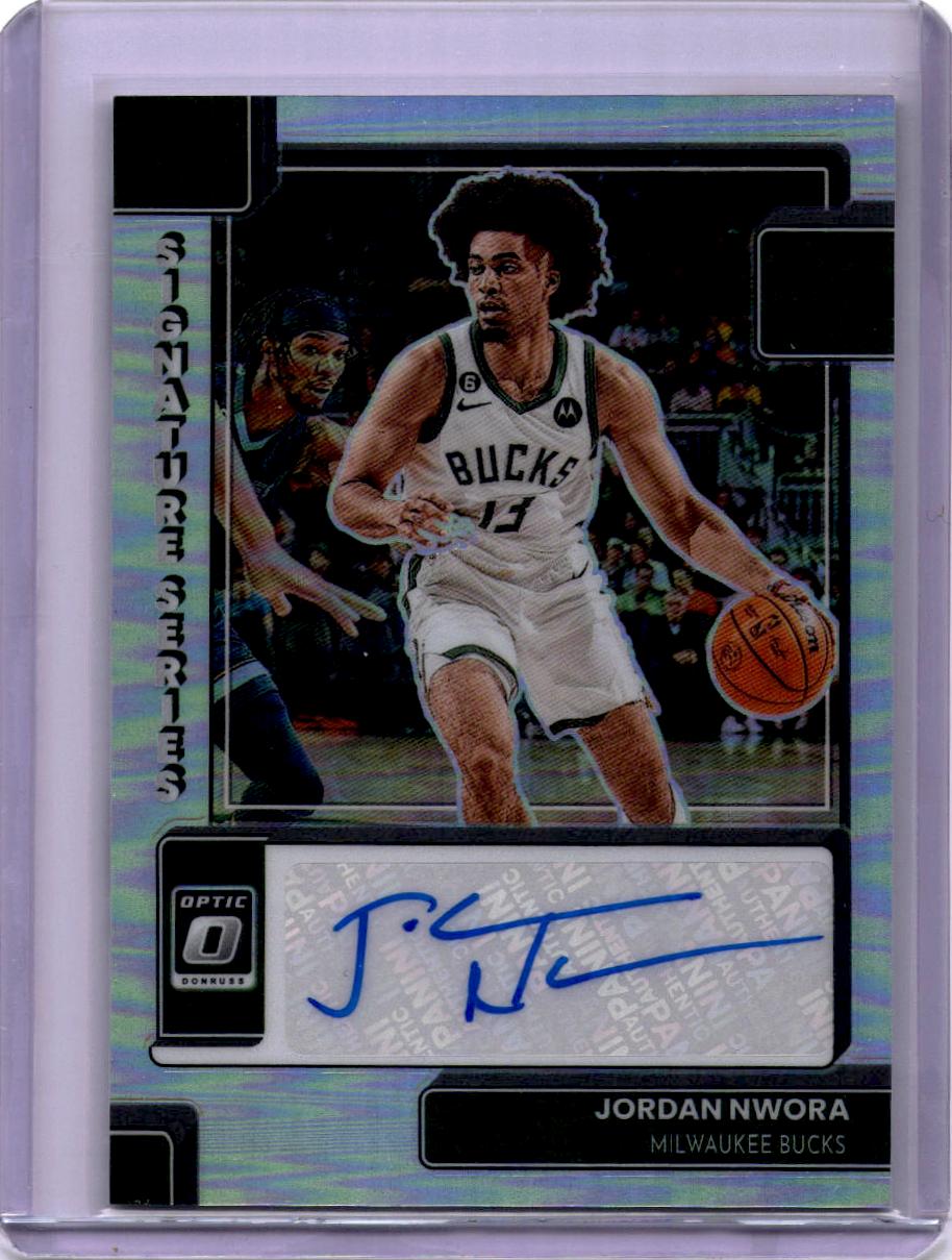 2022-23 Donruss Optic #SS-JNW Jordan Nwora Signature Series