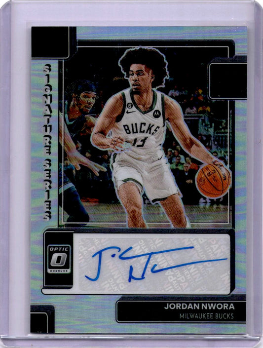 2022-23 Donruss Optic #SS-JNW Jordan Nwora Signature Series