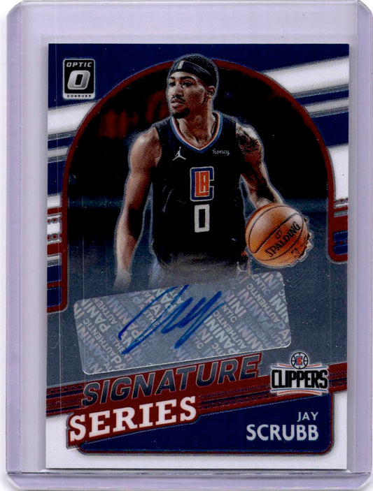 2021-22 Donruss Optic #SS-JSC Jay Scrubb Signature Series