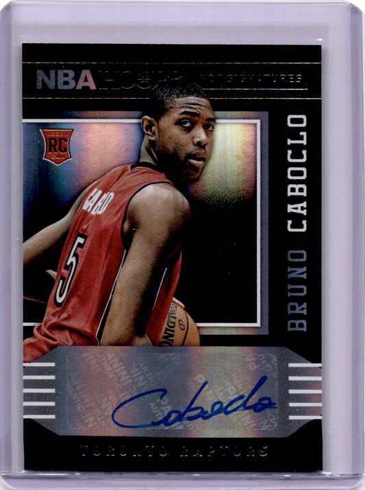2014-15 Hoops #86 Bruno Caboclo Hot Signatures