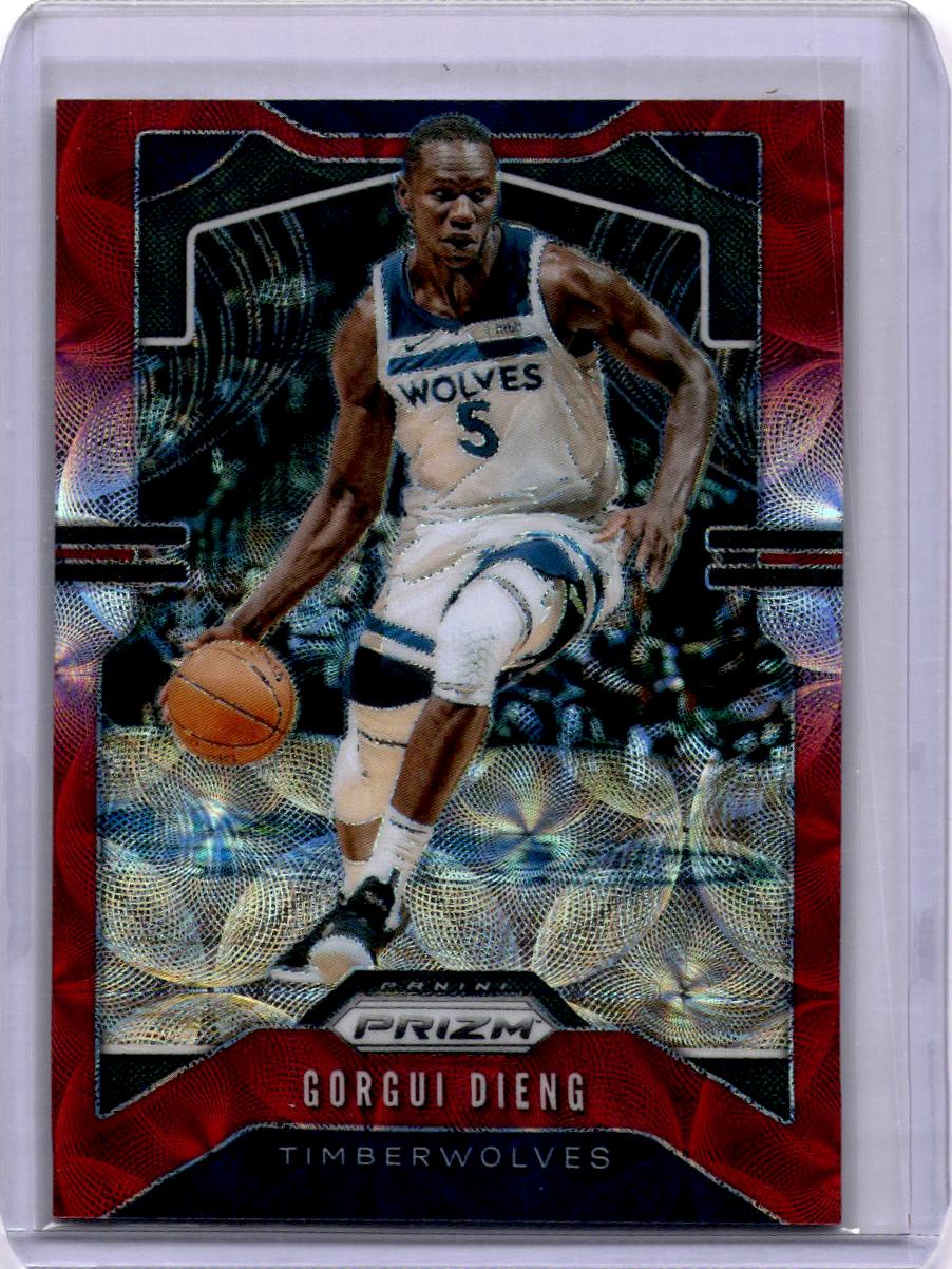 2019-20 Panini Prizm #162 Gorgui Dieng Prizms Choice Red #/88