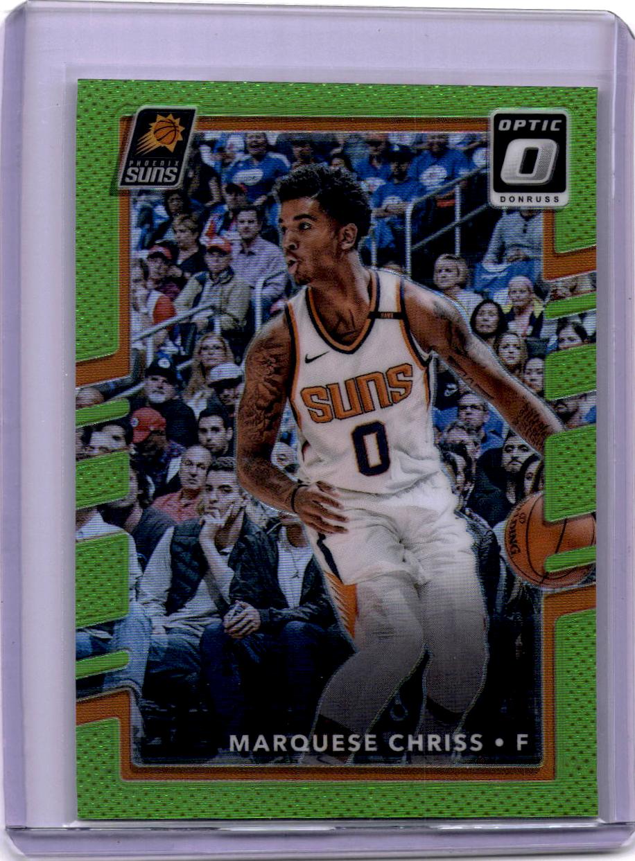 2017-18 Donruss Optic #118 Marquese Chriss Lime Green #/175