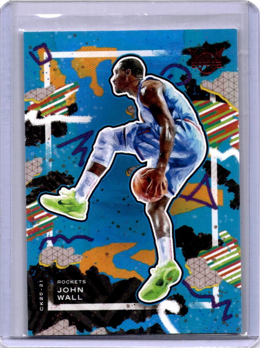 2020-21 Panini Court Kings #65 John Wall