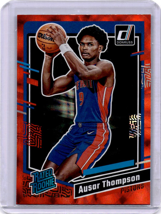 2023-24 Donruss #228 Ausar Thompson Red