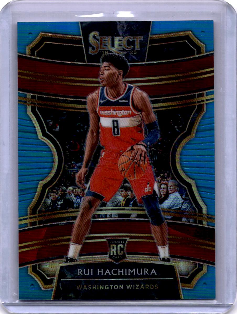 2019-20 Panini Select #51 Rui Hachimura Light Blue Prizms #/299