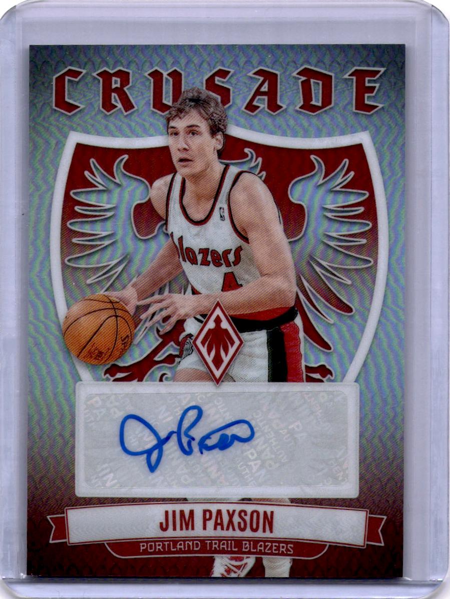 2023-24 Panini Phoenix #CS-PAX Jim Paxson Crusade Signatures