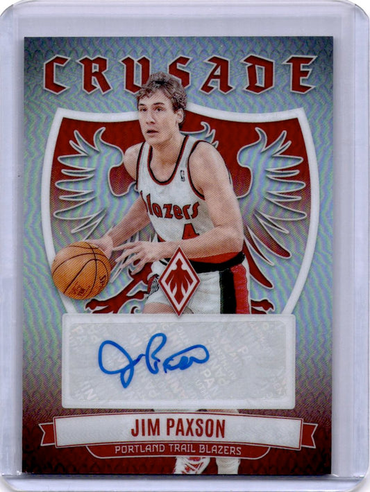 2023-24 Panini Phoenix #CS-PAX Jim Paxson Crusade Signatures