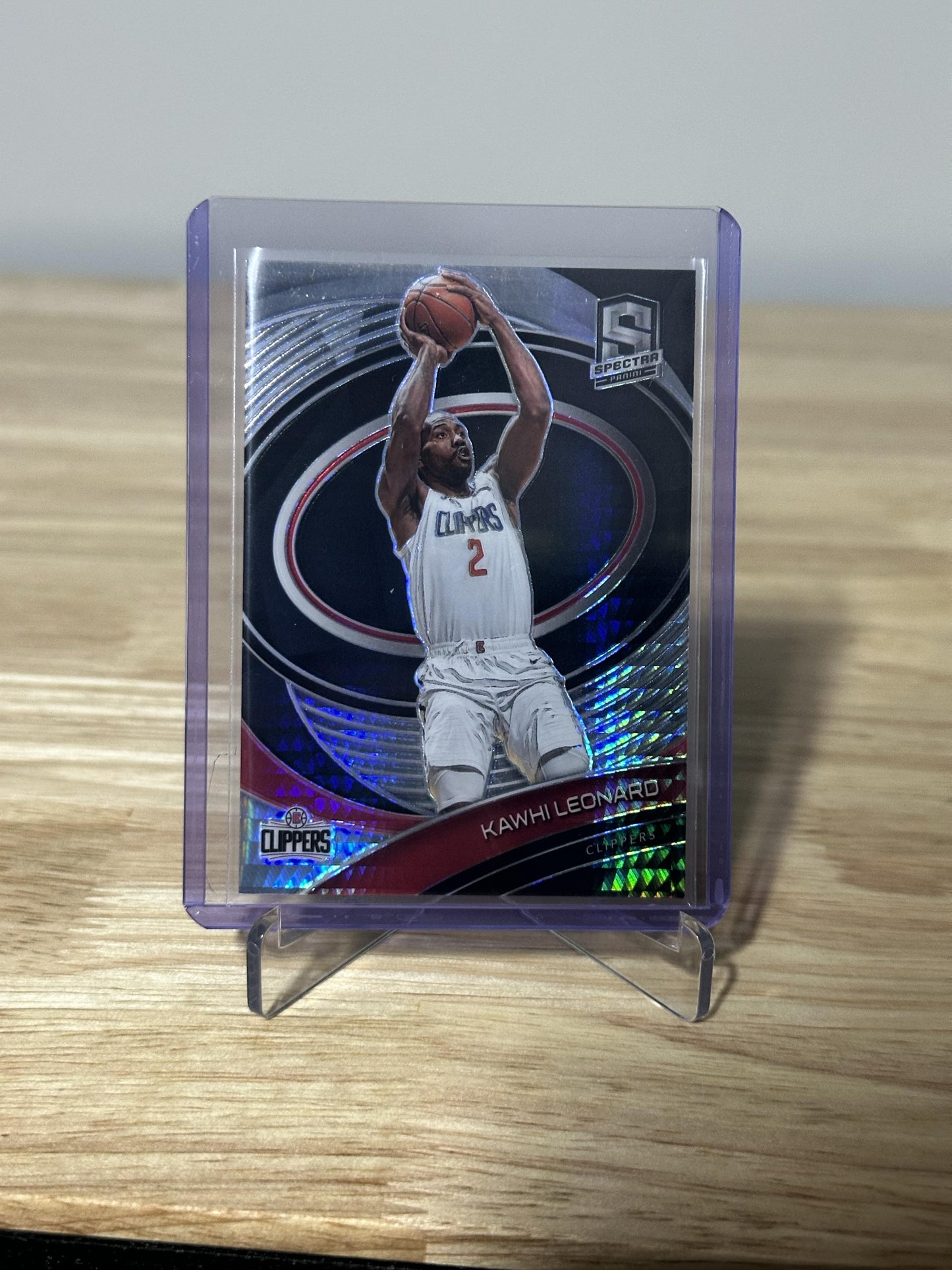 2020-21 Panini Spectra #97 Kawhi Leonard Silver