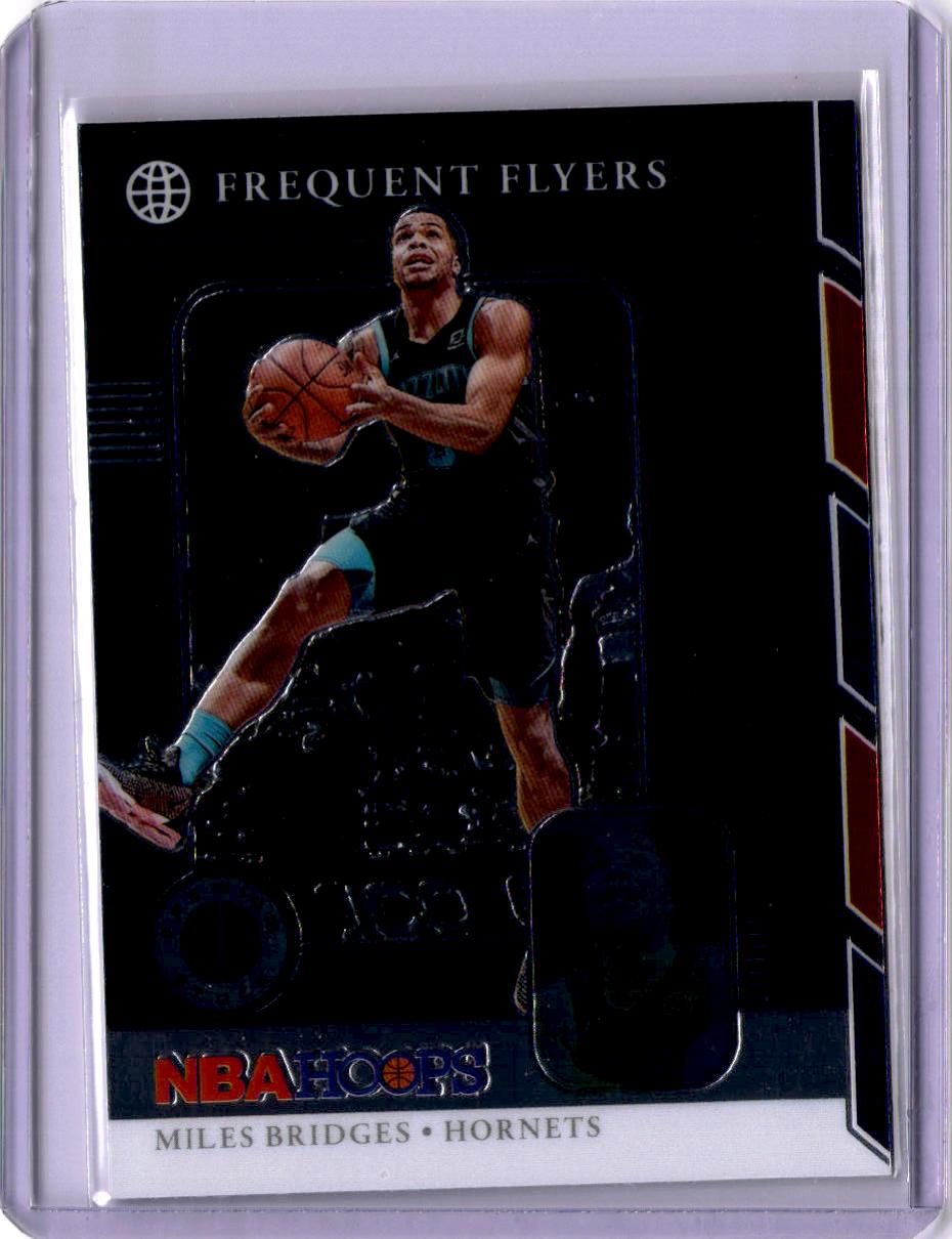 2019-20 Hoops Premium Stock #5 Miles Bridges Frequent Flyers