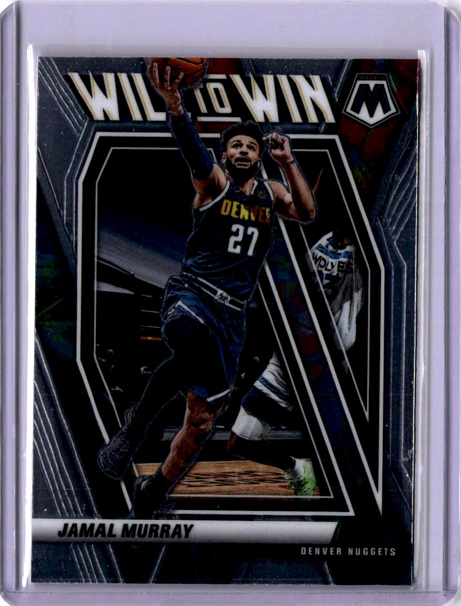 2020-21 Panini Mosaic #7 Jamal Murray Will to Win