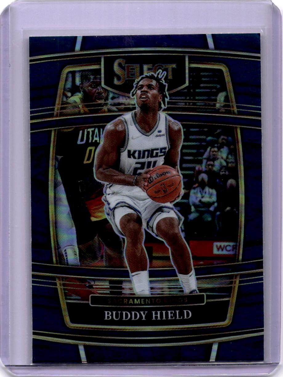 2021-22 Panini Select #1 Buddy Hield Blue Prizms
