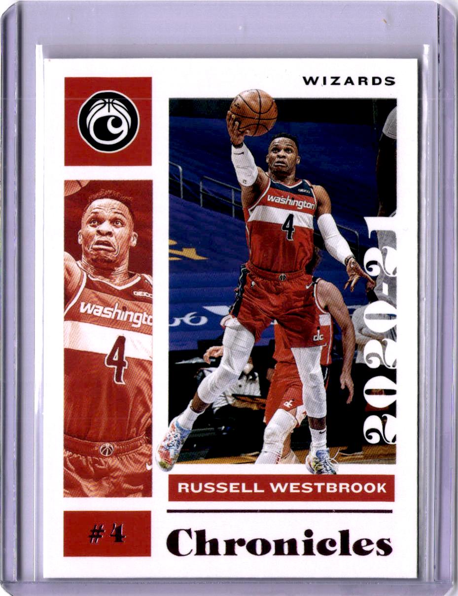 2020-21 Panini Chronicles #38 Russell Westbrook Pink