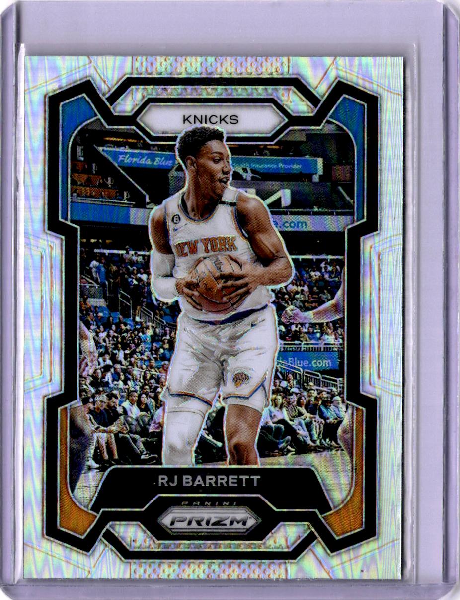 2023-24 Panini Prizm #263 RJ Barrett Prizms Silver
