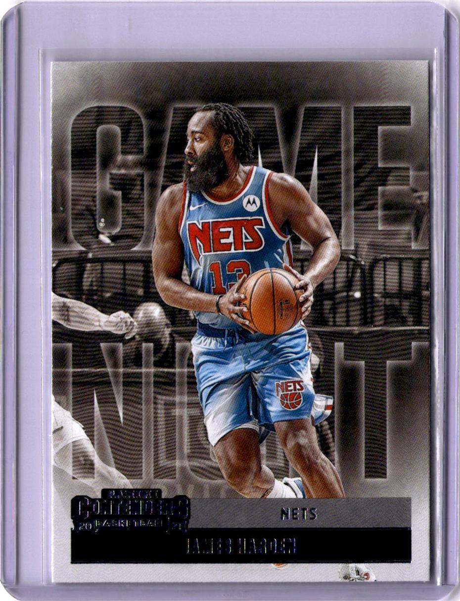 2020-21 Panini Contenders #1 James Harden Game Night Ticket