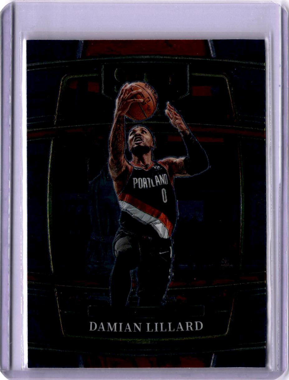 2021-22 Panini Select #3 Damian Lillard