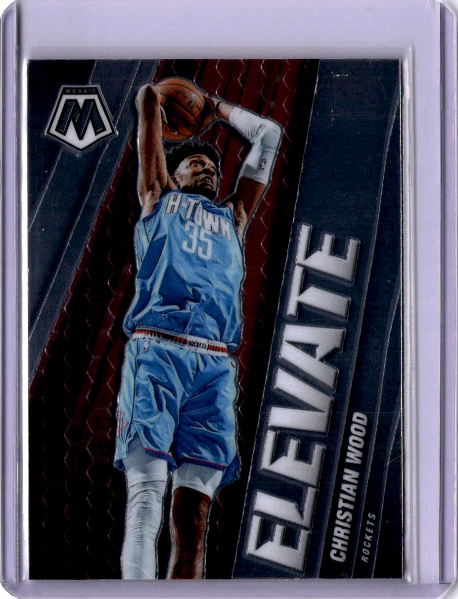 2020-21 Panini Mosaic #10 Christian Wood Elevate